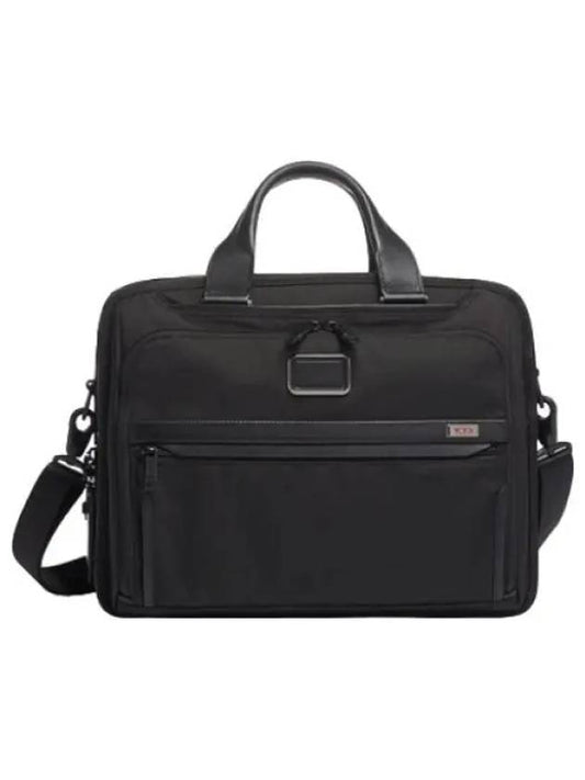 Alpha Organizer Briefcase Black Brief Case Bag - TUMI - BALAAN 1