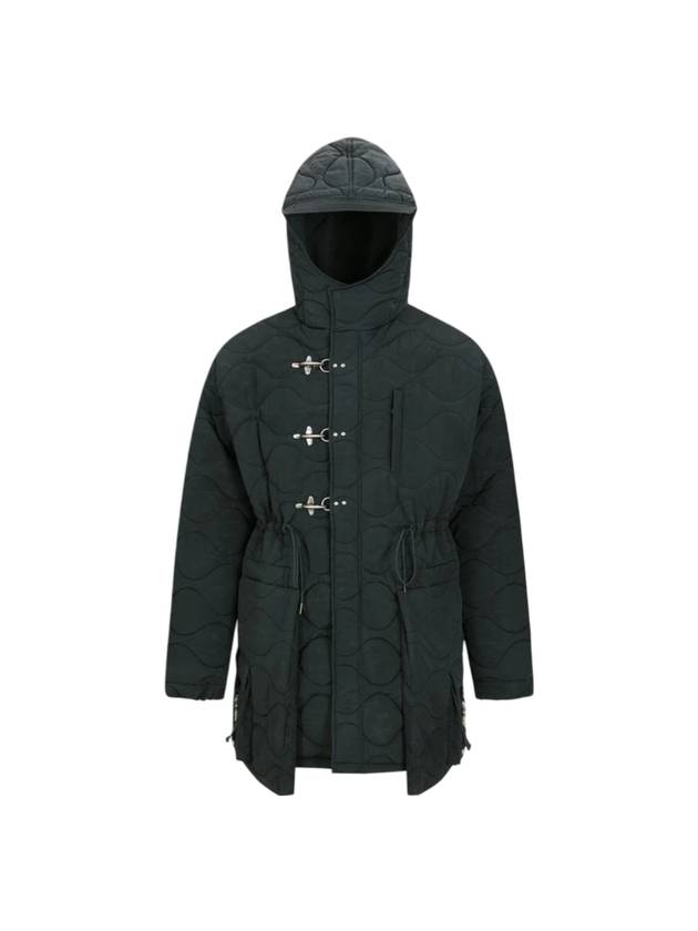 Lace-Up Fishtail Parka Asphalt - ANDERSSON BELL - BALAAN 1