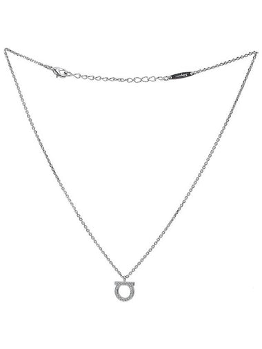 Ferragamo Women s Crystal Gancini Necklace 76 0132 CRYST PLDL 0696657 - SALVATORE FERRAGAMO - BALAAN 1