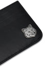 Fox Head Business Card Wallet Black - MAISON KITSUNE - BALAAN 4