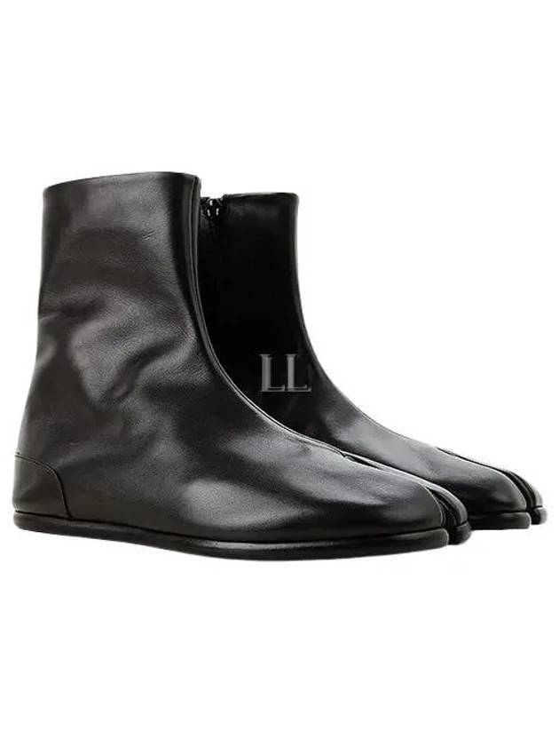 Tabi Leather Chelsea Boots Black - MAISON MARGIELA - BALAAN 2