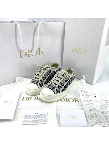 Christian Oblique Walk Low Top Sneakers - DIOR - BALAAN 1