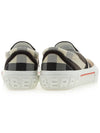 Embossed Logo Checked Slip-on - BURBERRY - BALAAN 5