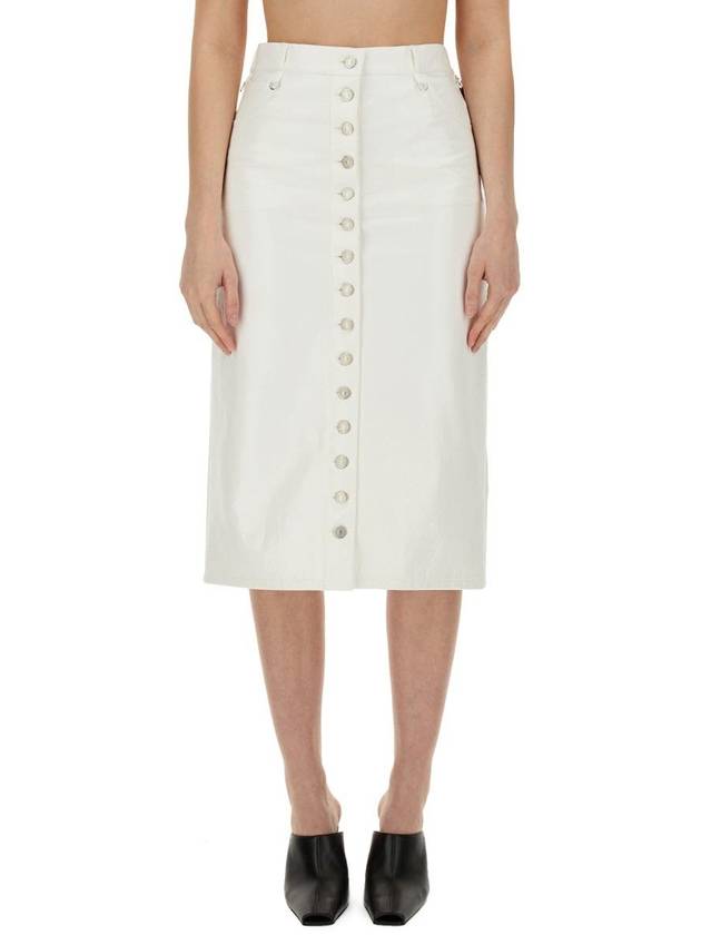 Courrèges Skirt With Buttons - COURREGES - BALAAN 1