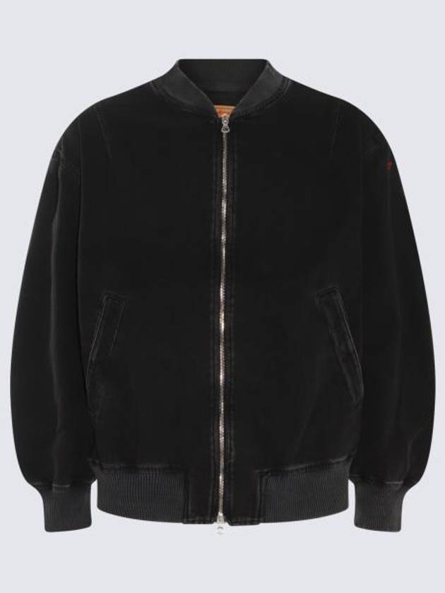 D-Vinz Bomber Jacket Black - DIESEL - BALAAN 2