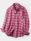 Forest Memory Check Shirt Pink - INDUST - BALAAN 8