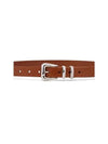 Woven Buckle Leather Belt MAUOA253C6719 - BRUNELLO CUCINELLI - BALAAN 4