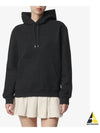 Logo Hoodie Black - SAINT LAURENT - BALAAN 2