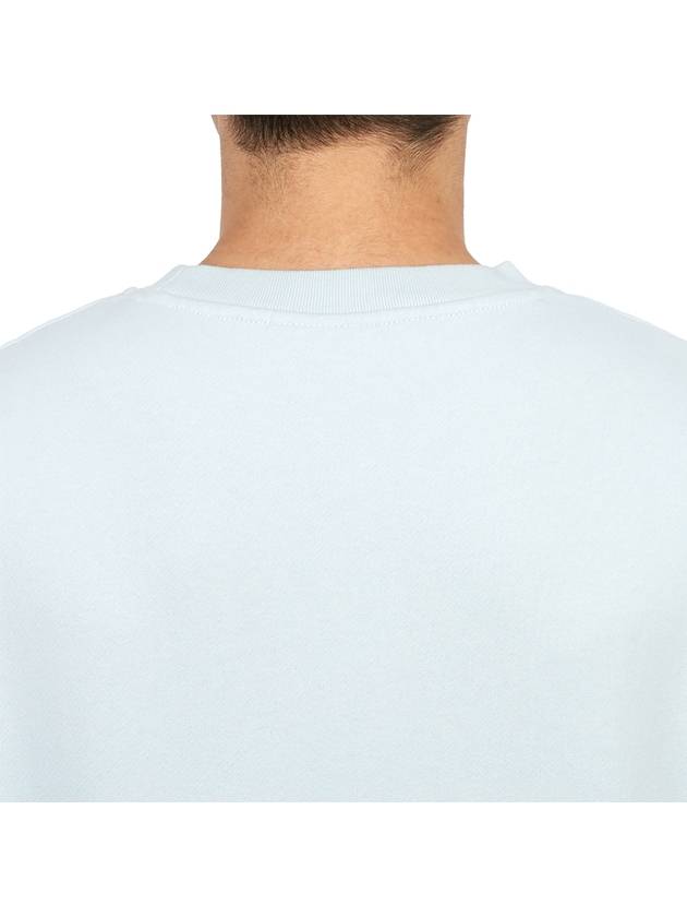 Chillax Patch Regular Sweatshirt Sky Blue - MAISON KITSUNE - BALAAN 8