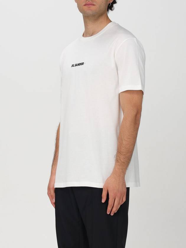 T-shirt con mini logo Jil Sander - JIL SANDER - BALAAN 4