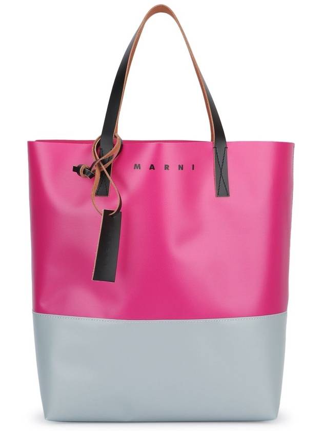 Tribeca Shopping Tote Bag Pink - MARNI - BALAAN 2