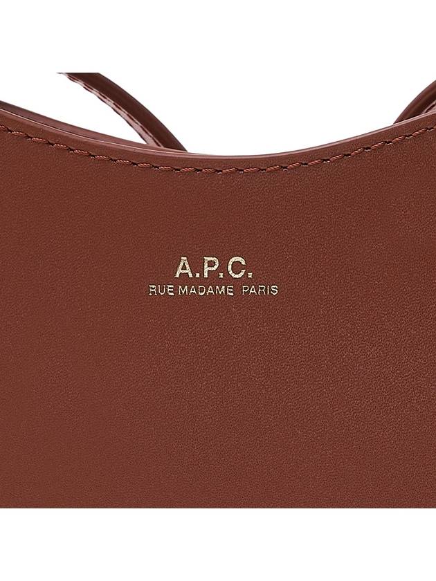 Jamie Mini Cross Bag Brown - A.P.C. - BALAAN 8