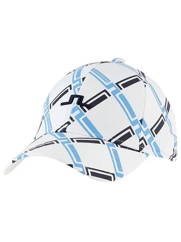 Nelly Corda Logo Golf Ball Cap White - J.LINDEBERG - BALAAN 5