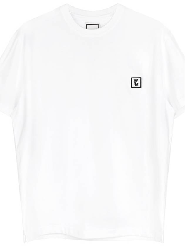 Wooyoungmi Men'S Back Logo Cotton Short Sleeve T-Shirt White - WOOYOUNGMI - BALAAN 2