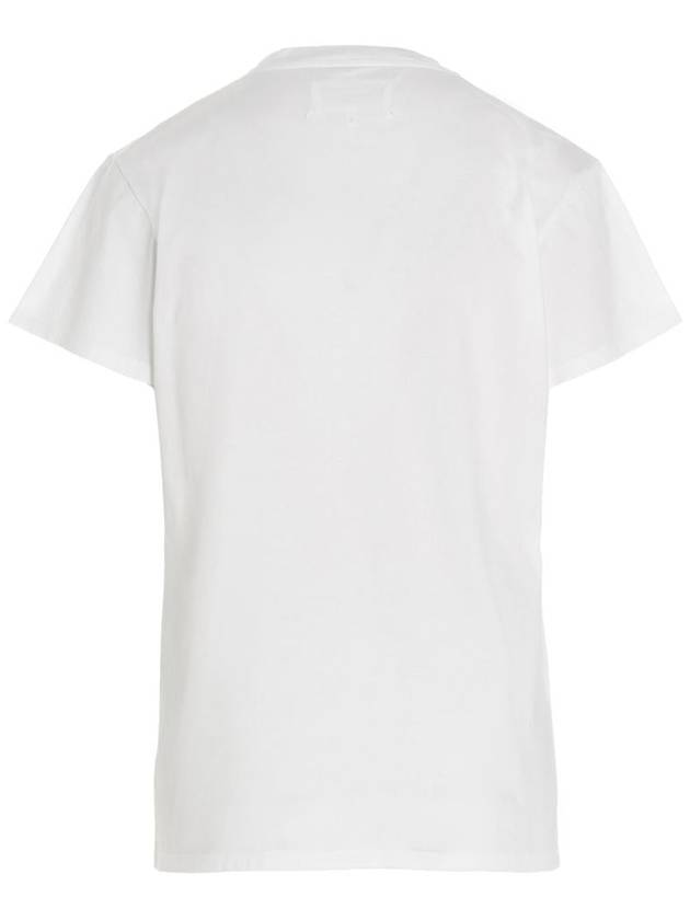 Numeric Logo Short Sleeve T-Shirt White - MAISON MARGIELA - BALAAN 3