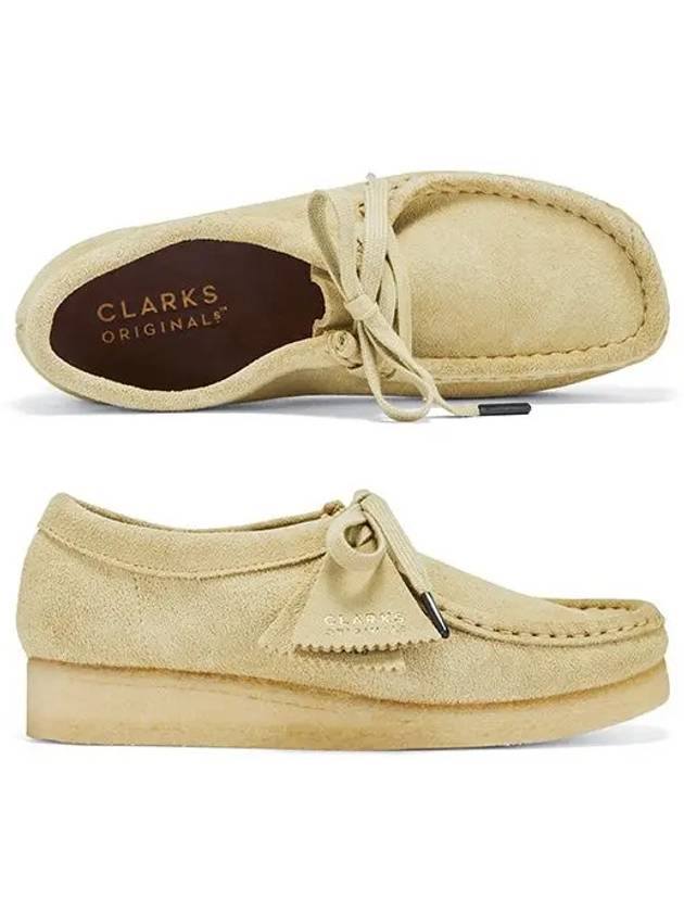 Wallabee Suede Loafer Maple - CLARKS - BALAAN.
