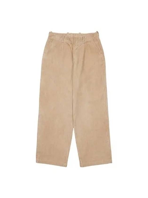 Men's Burrowed Corduroy Straight Pants Beige - OUR LEGACY - BALAAN 2