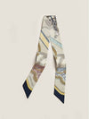 Grand Apparat Twilly Scarf Ivory - HERMES - BALAAN 2