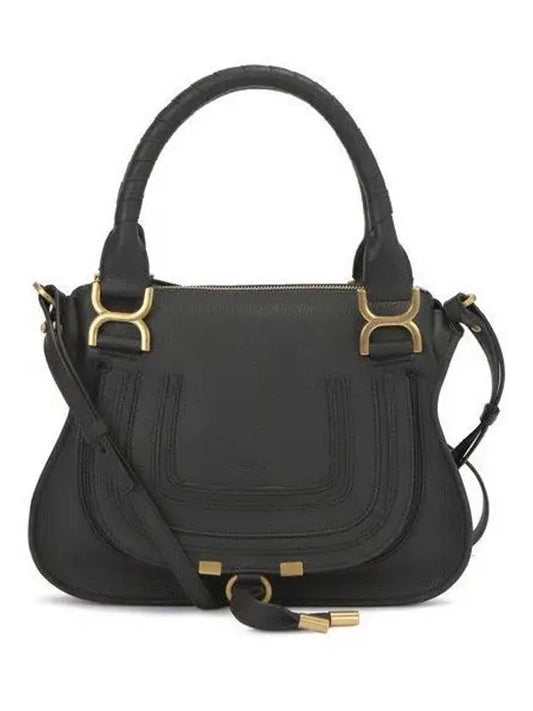 Marci Double Small Tote Bag Black - CHLOE - BALAAN 2