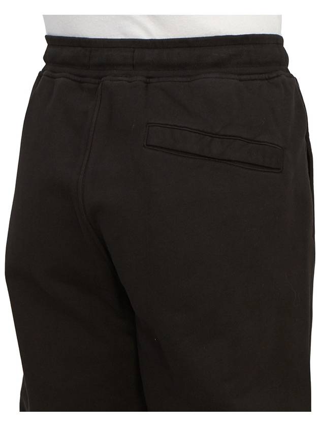 Wappen Patch Drawstring Track Pants Black - STONE ISLAND - BALAAN 9