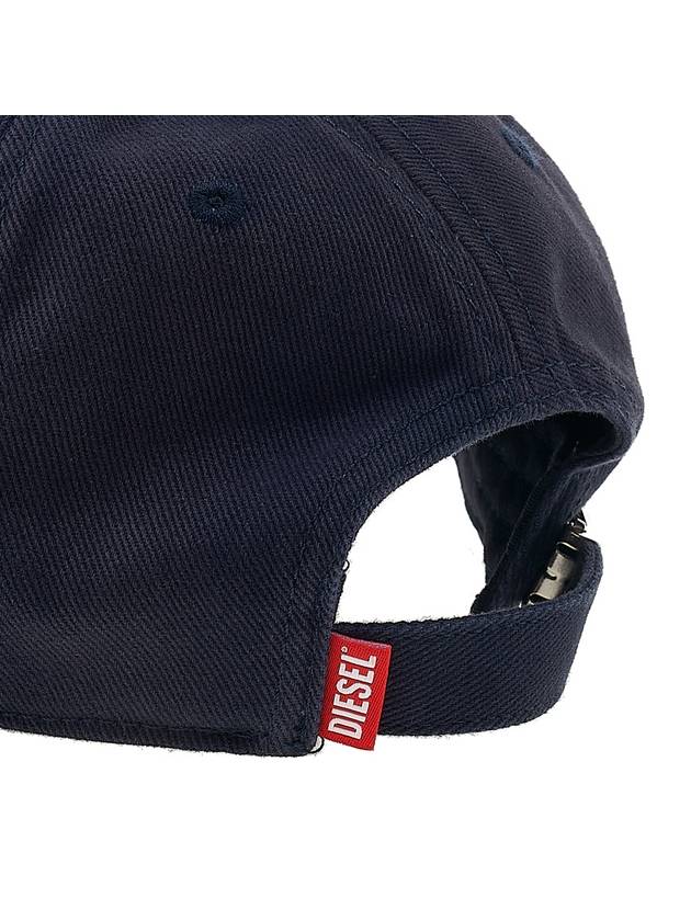 C Run Wash Logo Ball Cap Navy - DIESEL - BALAAN 10