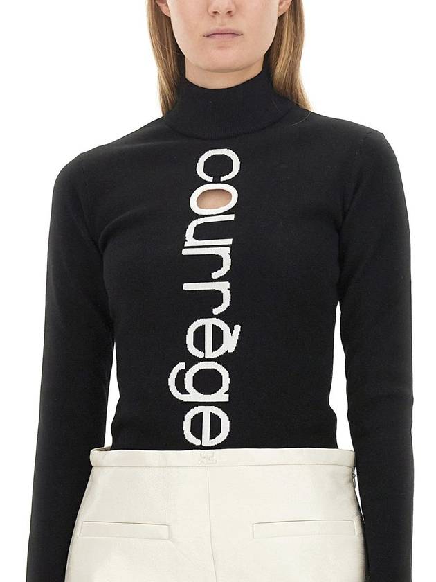 Courrèges Jersey With Logo - COURREGES - BALAAN 3