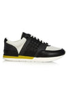 Intrecciato Low Top Sneakers Black - BOTTEGA VENETA - BALAAN 1