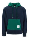 Color block cotton hoodie MJT499AJ0154 - THOM BROWNE - BALAAN 2