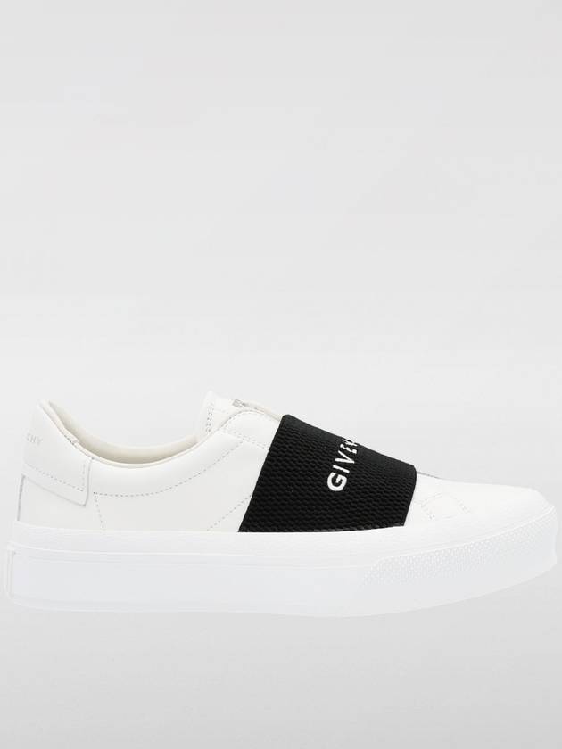 City Banding Logo Low Top Sneakers White - GIVENCHY - BALAAN 2