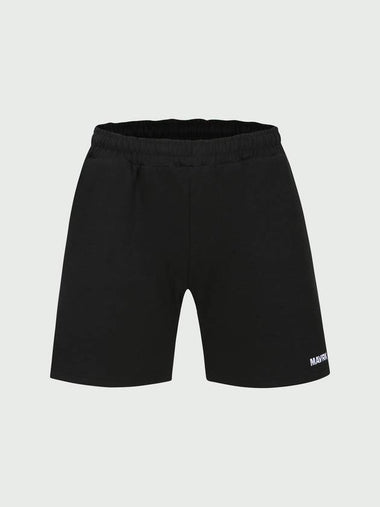 Classic Dept Embroidery Shorts Black - MAVRK - BALAAN 1