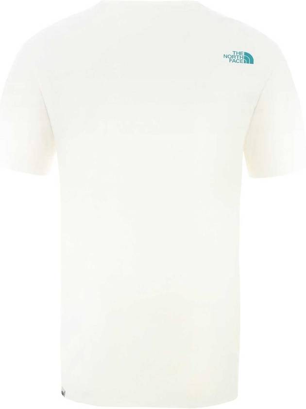 Men's Logo Marks Tri-Blend Short Sleeve T-Shirt White - THE NORTH FACE - BALAAN 3