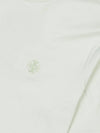 Embroidered Logo Cotton Short Sleeve T-Shirt Light Dewdrop - TORY BURCH - BALAAN 6