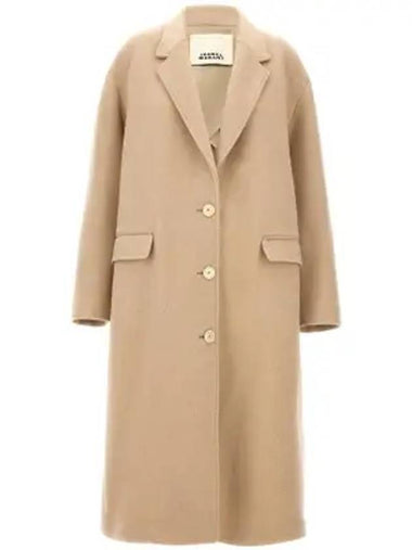 Ephecia single coat beige - ISABEL MARANT - BALAAN 1