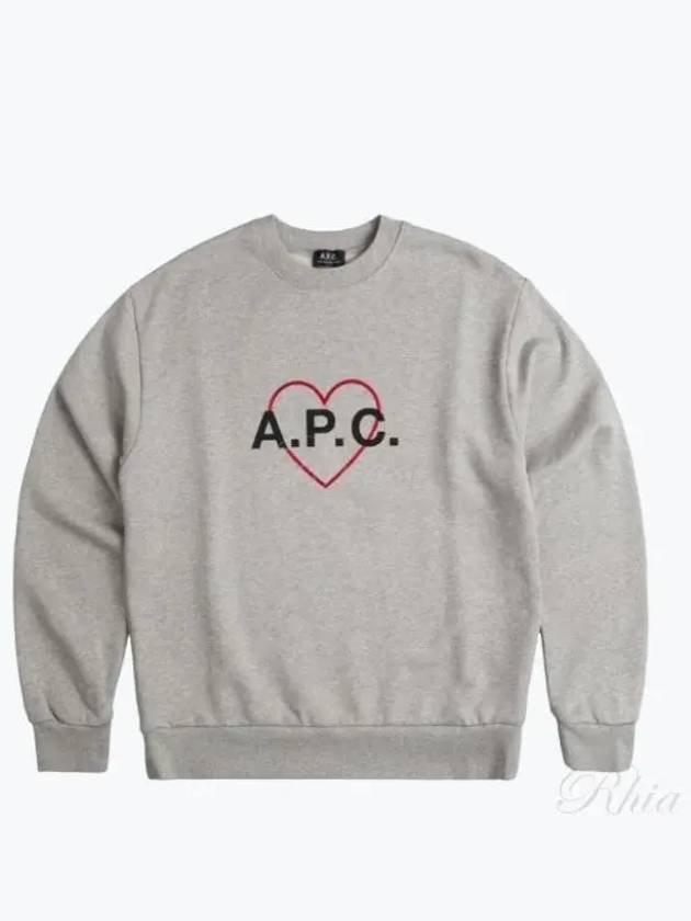 Leon Sweatshirt Grey - A.P.C. - BALAAN 2