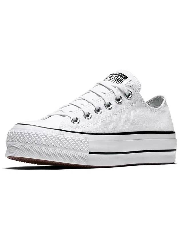 WoMen's All Star Lift OX Low Top Sneakers White - CONVERSE - BALAAN 4