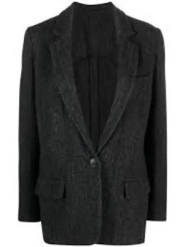 Charlene wool single jacket black VE0086FAA3D17E01BK 1134326 - ISABEL MARANT - BALAAN 1