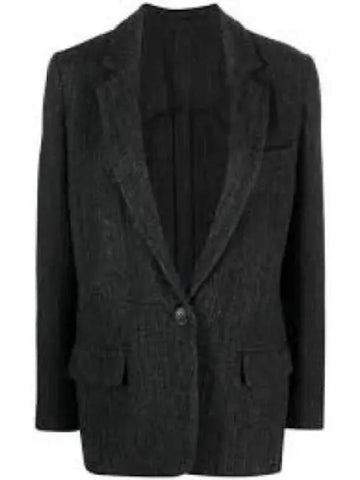 Charlene wool single jacket black VE0086FAA3D17E01BK 1134326 - ISABEL MARANT - BALAAN 1