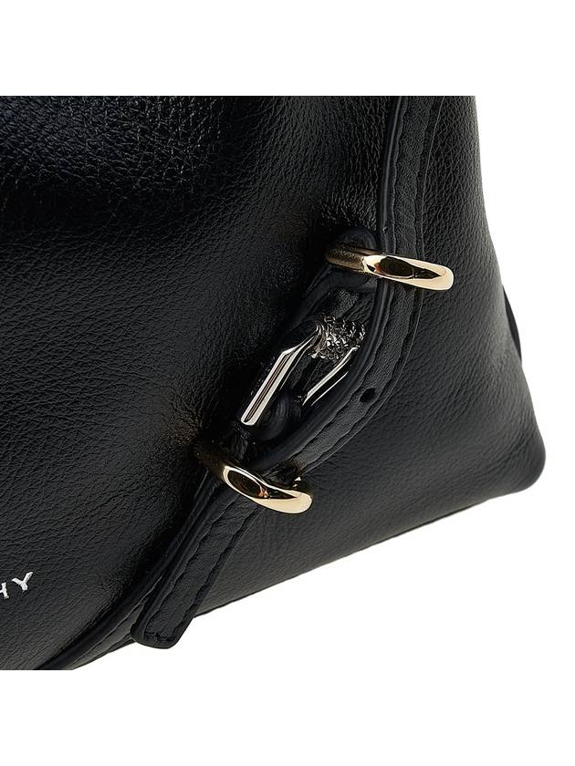 Voyou Small Leather Shoulder Bag Black - GIVENCHY - BALAAN 8