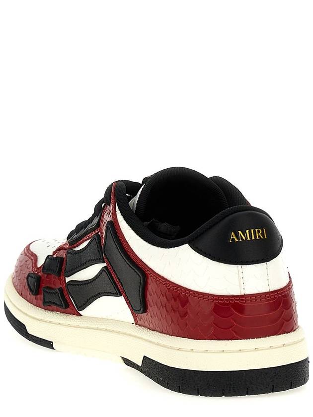 Amiri 'Snake Skel Top Low' Sneakers - AMIRI - BALAAN 3