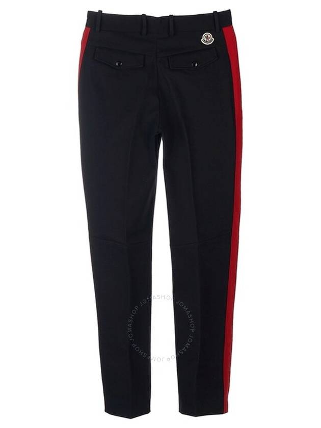 Men's Side Stripe Jogger Track Pants Black - MONCLER - BALAAN 3