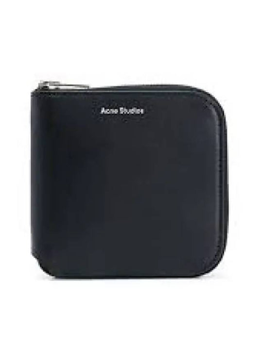 Bifold Zipper Half Wallet Grey - ACNE STUDIOS - BALAAN 2
