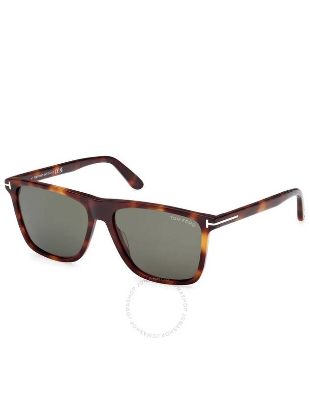 Tom Ford Fletcher Green Square Men's Sunglasses FT0832 53N 59 - TOM FORD - BALAAN 1