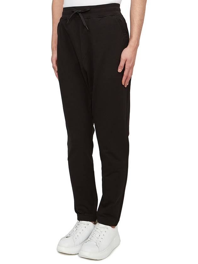 Metropolis Stretch Fleece Track Pants Black - CP COMPANY - BALAAN 3