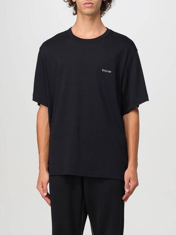 T-shirt Helmut Lang in cotone con logo - HELMUT LANG - BALAAN 1