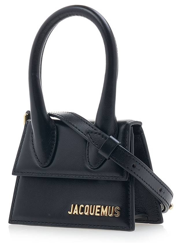 Le Chiquito Mini Tote Bag Black - JACQUEMUS - BALAAN 3