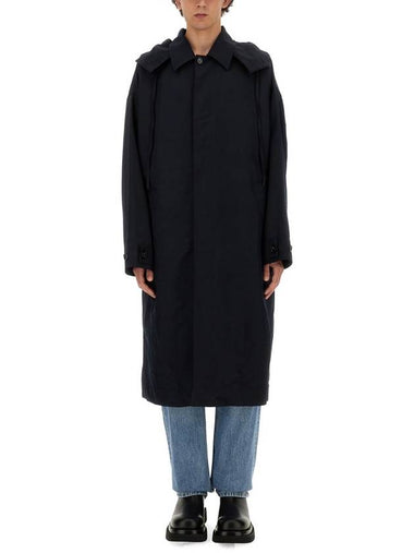 HOODED TRENCH COAT - BOTTEGA VENETA - BALAAN 1