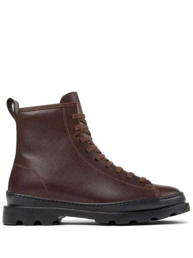 Brutus Medium Lace-Up Worker Boots Brown - CAMPER - BALAAN 1