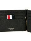 Men's Three Stripes Tab Classic Money Clip Card Wallet Black - THOM BROWNE - BALAAN 5