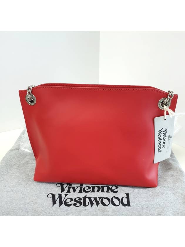 Chain Bag Corinna Small Red 4101004941472H401 - VIVIENNE WESTWOOD - BALAAN 6