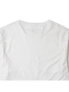 Embroidered Logo Cotton Short Sleeve T-Shirt White - CP COMPANY - BALAAN 7